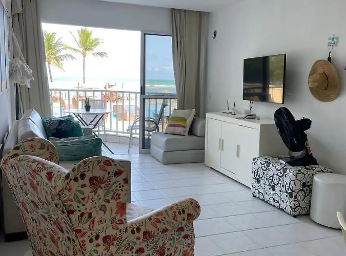 Flat Marupiara suítes com a melhor vista de Muro Alto Pôrto das Galinhas